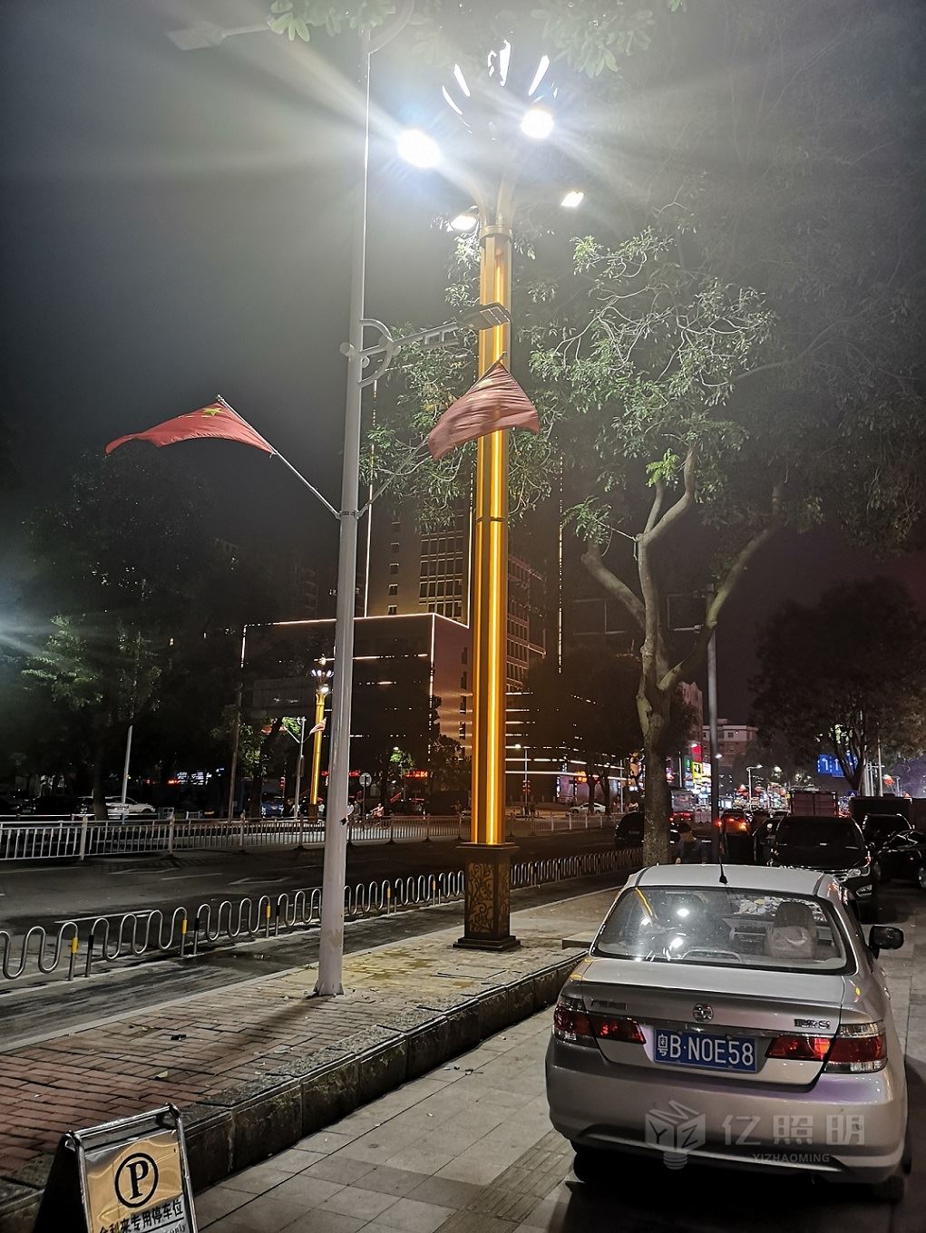 东莞凤岗镇街道城市夜景道路亮化工程项目（2）